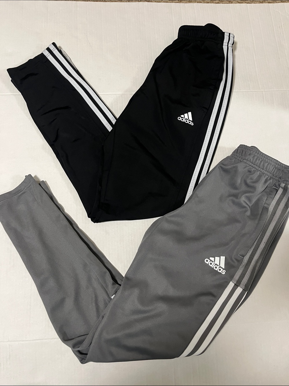 Adidas Men’s 3-Stripe Track Pants Bundle - Picture 2 of 4